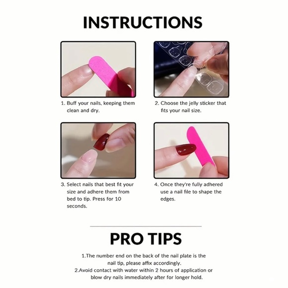 Valentine's Day Press On Nails Trending! (Nail Glue Included!) - Picture 5 of 9